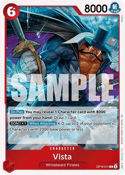 Vista - The Time of Battle One Piece spoiler