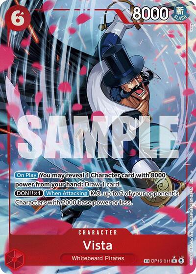 Vista (TR) - The Time of Battle One Piece spoiler
