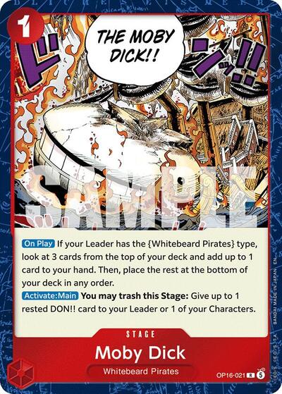 Moby Dick - The Time of Battle One Piece spoiler