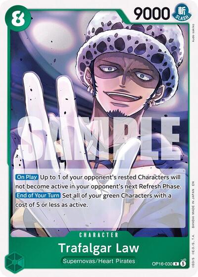 Trafalgar Law (030) - The Time of Battle One Piece spoiler