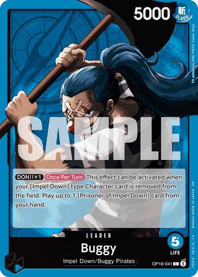 Buggy (041) - The Time of Battle One Piece spoiler