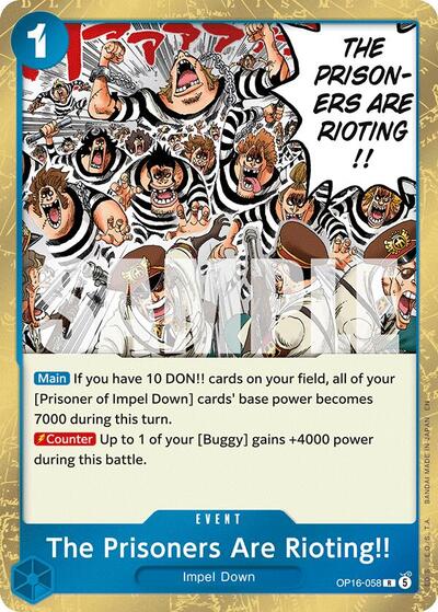 The Prisoners Are Rioting!! - The Time of Battle One Piece spoiler