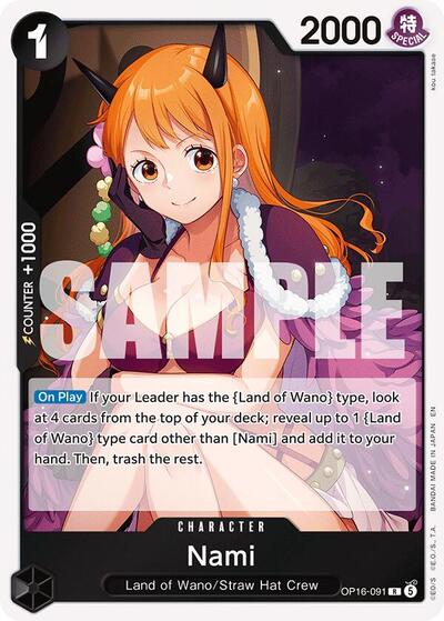 Nami - The Time of Battle One Piece spoiler