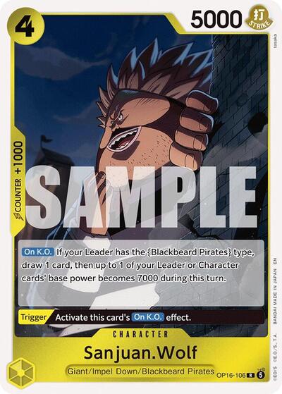 Sanjuan.Wolf - The Time of Battle One Piece spoiler