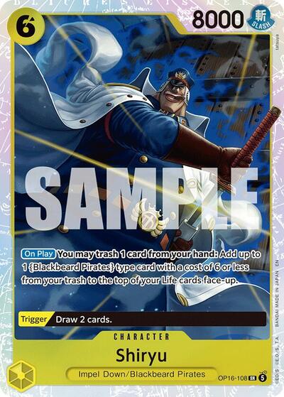 Shiryu - The Time of Battle One Piece spoiler