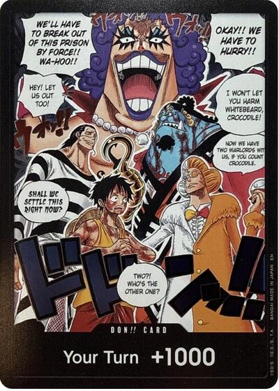 DON!! Card (Alternate Art) - The Time of Battle One Piece spoiler