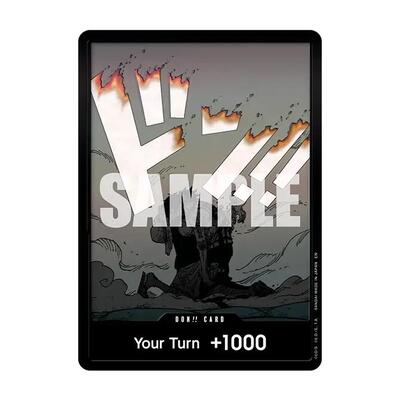 DON!! Card (Double Pack Set Vol. 11) (Luffy and Ace) - The Time of Battle One Piece spoiler