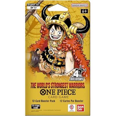 The World's Strongest Warriors Sleeved Booster Pack - The World's Strongest Warriors One Piece spoiler