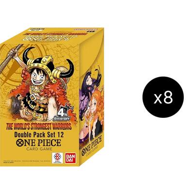 Double Pack Set Vol. 12 Display - The World's Strongest Warriors One Piece spoiler