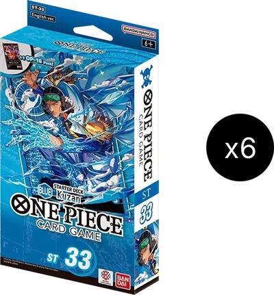 Starter Deck 33: BLUE Kuzan Display - Starter Deck 33: BLUE Kuzan One Piece spoiler