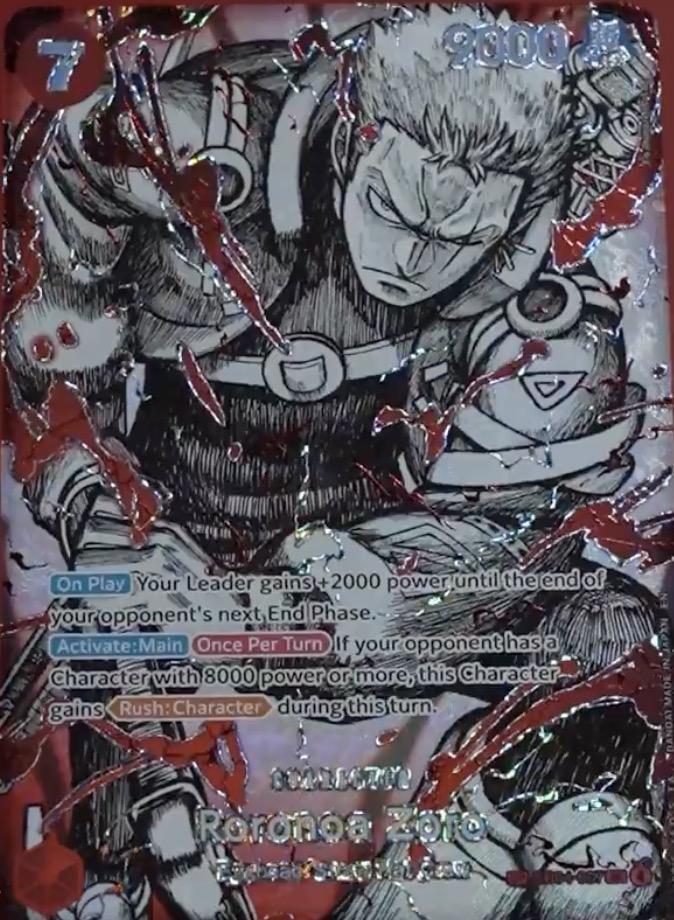 Roronoa Zoro (SP) - The World's Strongest Warriors One Piece spoiler