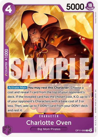 Charlotte Oven - Starter Deck 34: PURPLE Charlotte Katakuri One Piece spoiler