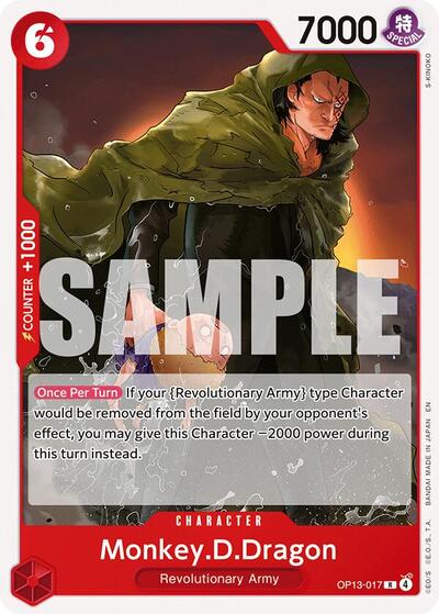 Monkey.D.Dragon - Starter Deck 35: RED/BLACK Sabo One Piece spoiler