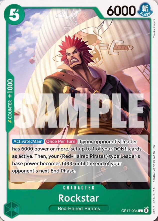 Rockstar - The World's Strongest Warriors One Piece spoiler