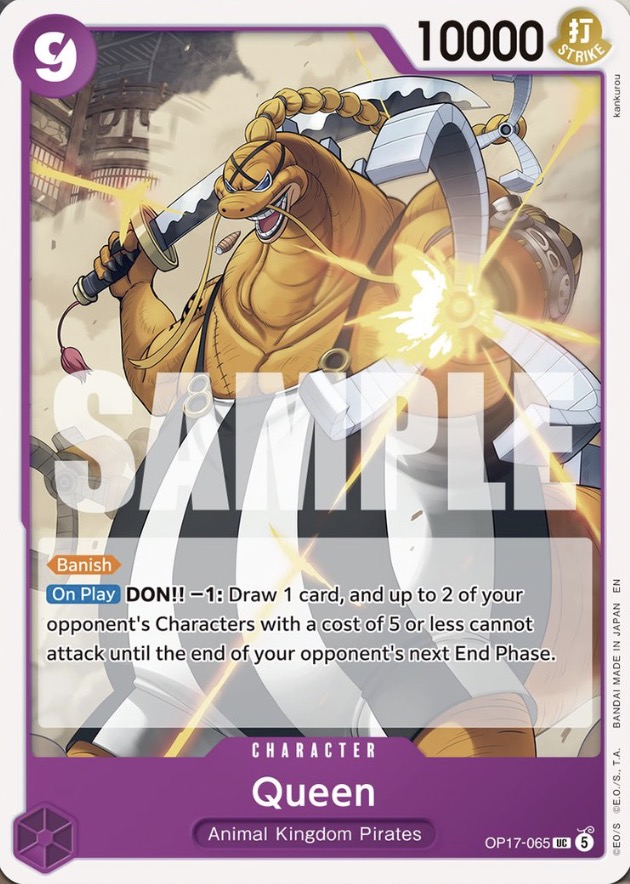 Queen - The World's Strongest Warriors One Piece spoiler