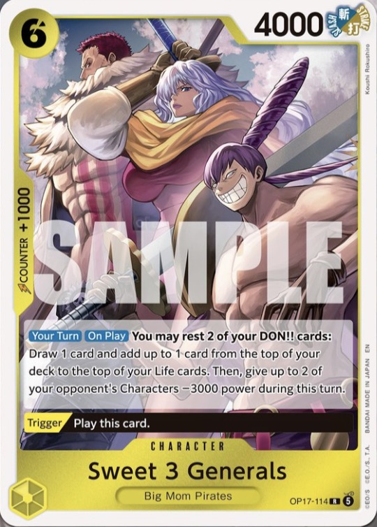 Sweet 3 Generals - The World's Strongest Warriors One Piece spoiler