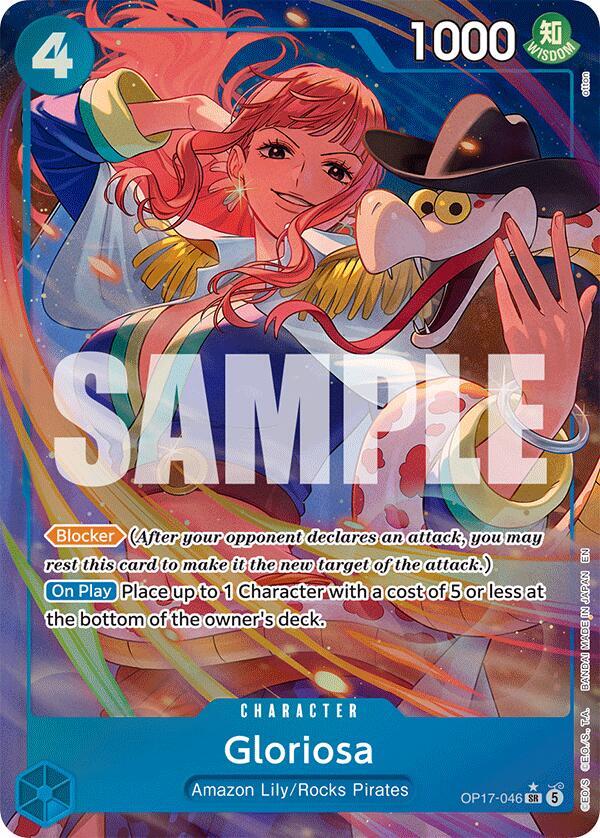Gloriosa (Alternate Art) - The World's Strongest Warriors One Piece spoiler