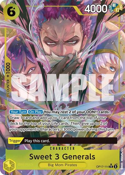Sweet 3 Generals (Alternate Art)