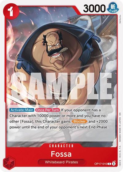 Fossa - The World's Strongest Warriors One Piece spoiler