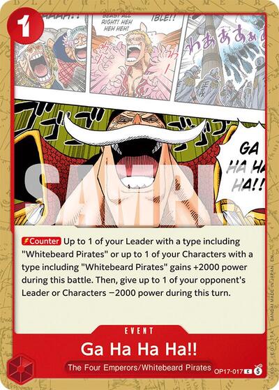 Ga Ha Ha Ha!! - The World's Strongest Warriors One Piece spoiler