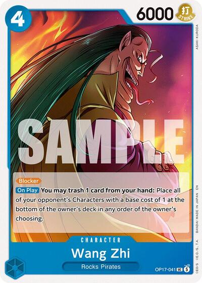 Wang Zhi - The World's Strongest Warriors One Piece spoiler