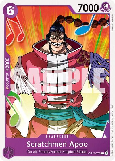 Scratchmen Apoo - The World's Strongest Warriors One Piece spoiler