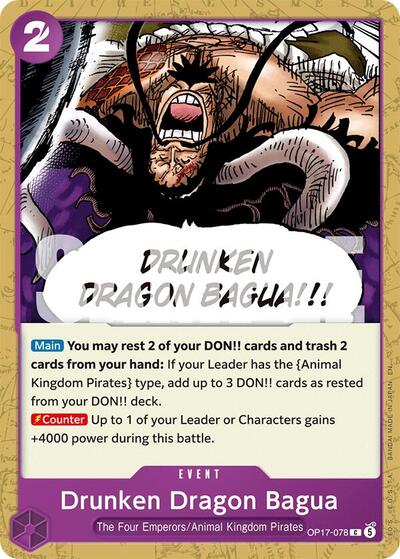 Drunken Dragon Bagua - The World's Strongest Warriors One Piece spoiler