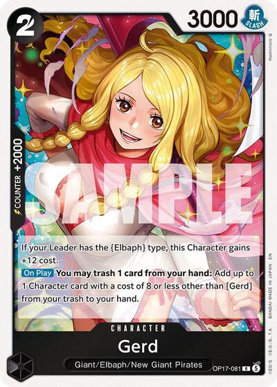 Gerd - The World's Strongest Warriors One Piece spoiler