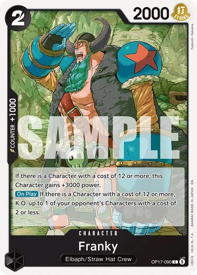Franky - The World's Strongest Warriors One Piece spoiler