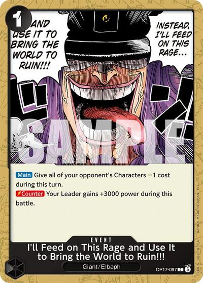 I'll Feed on This Rage and Use It to Bring the World to Ruin!!! - The World's Strongest Warriors One Piece spoiler
