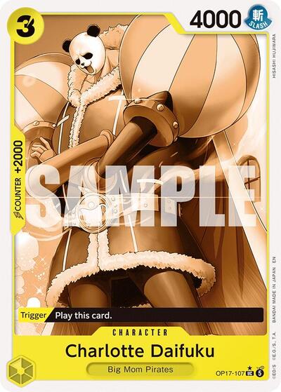 Charlotte Daifuku (Pandaman Art) - The World's Strongest Warriors One Piece spoiler