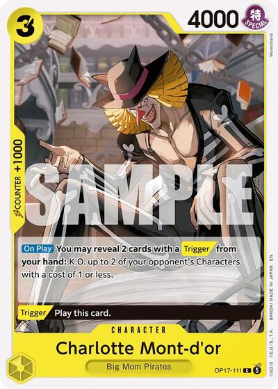 Charlotte Mont-d'or - The World's Strongest Warriors One Piece spoiler