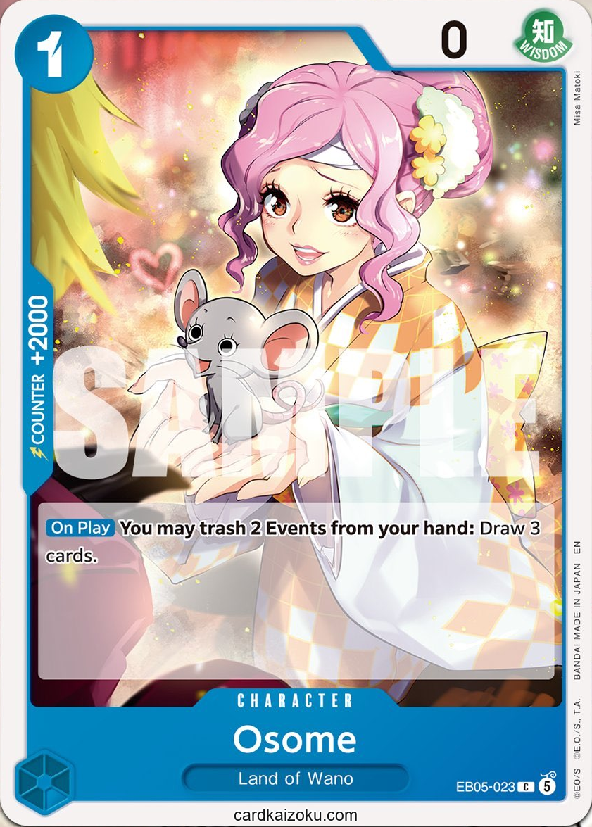 Osome - Extra Booster: One Piece Heroine's Edition Vol. 2 One Piece spoiler