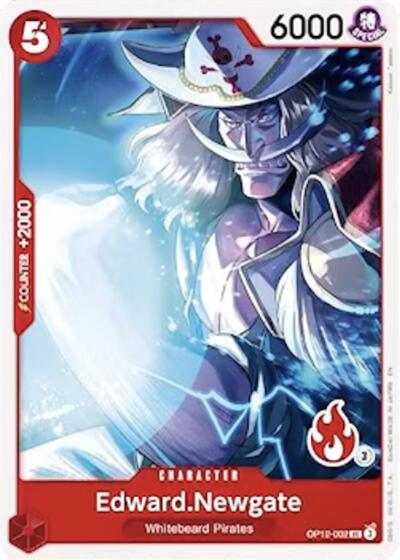 Edward.Newgate (OP12-002) (Ace Deck) - Set Sail Deck Set One Piece spoiler