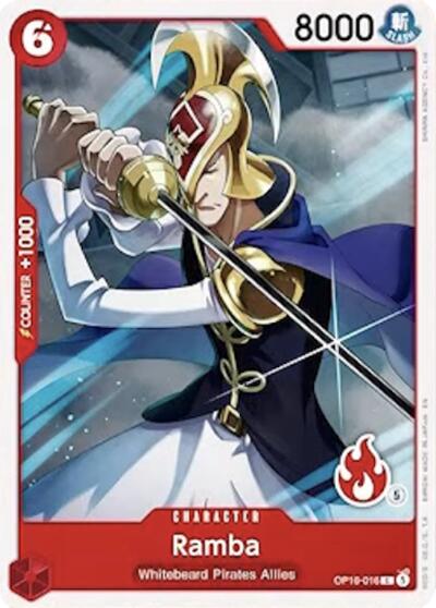 Ramba (Ace Deck) - Set Sail Deck Set One Piece spoiler