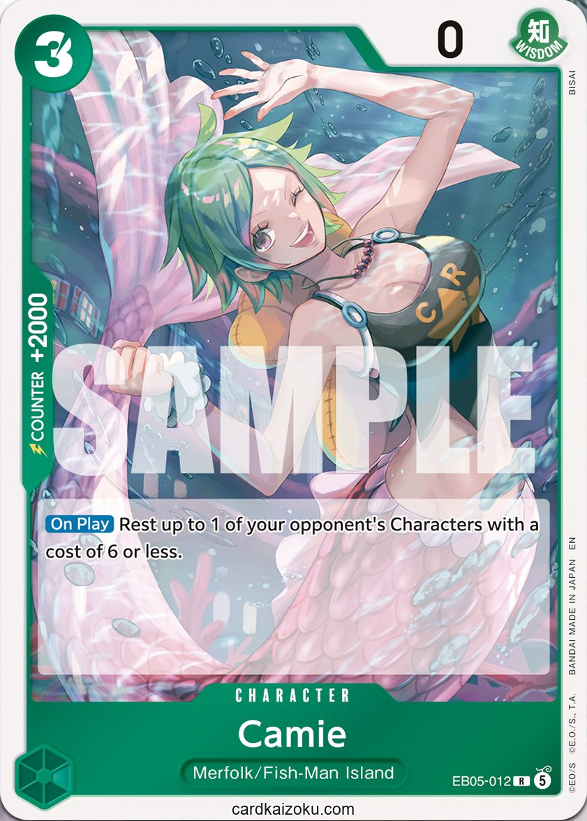 Camie - Extra Booster: One Piece Heroine's Edition Vol. 2 One Piece spoiler
