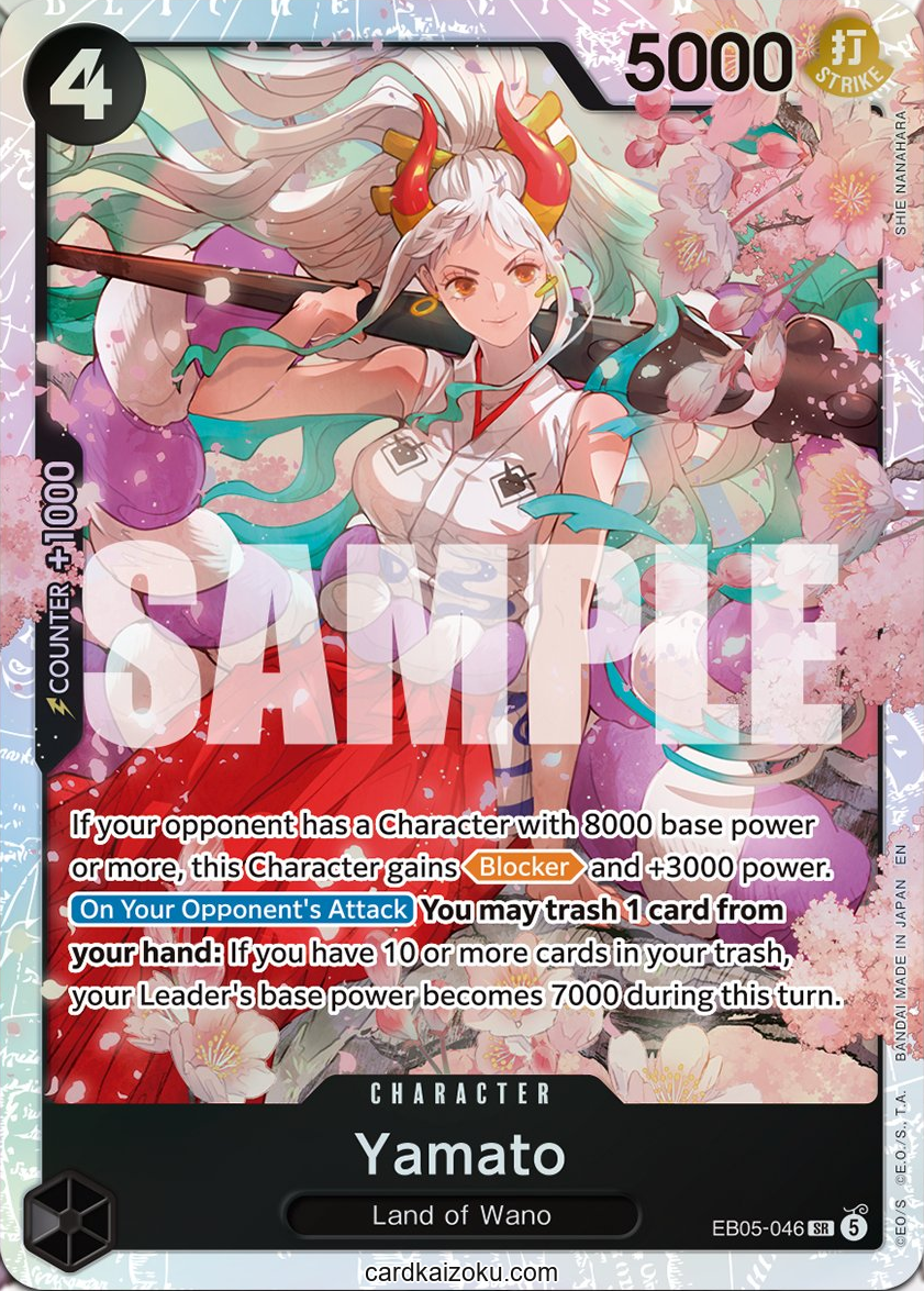 Yamato - Extra Booster: One Piece Heroine's Edition Vol. 2 One Piece spoiler