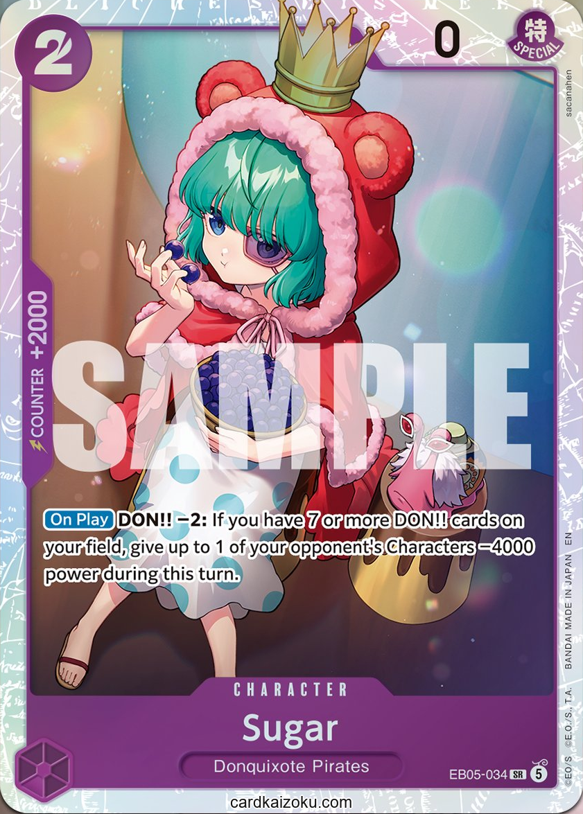 Sugar - Extra Booster: One Piece Heroine's Edition Vol. 2 One Piece spoiler